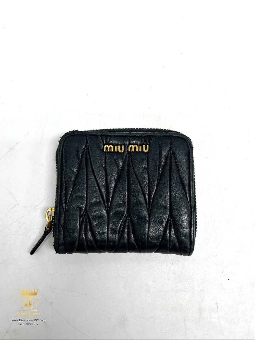 Miu Miu Zip-Around Wallet
